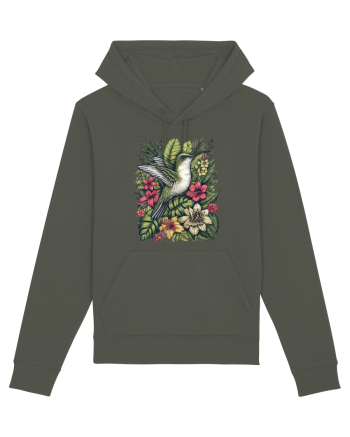 Colibri - flori exotice - 3 Khaki