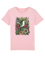 Colibri - flori exotice - 3 Tricou mânecă scurtă  Copii Mini Creator