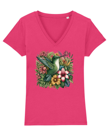Colibri - flori exotice - 1 Raspberry