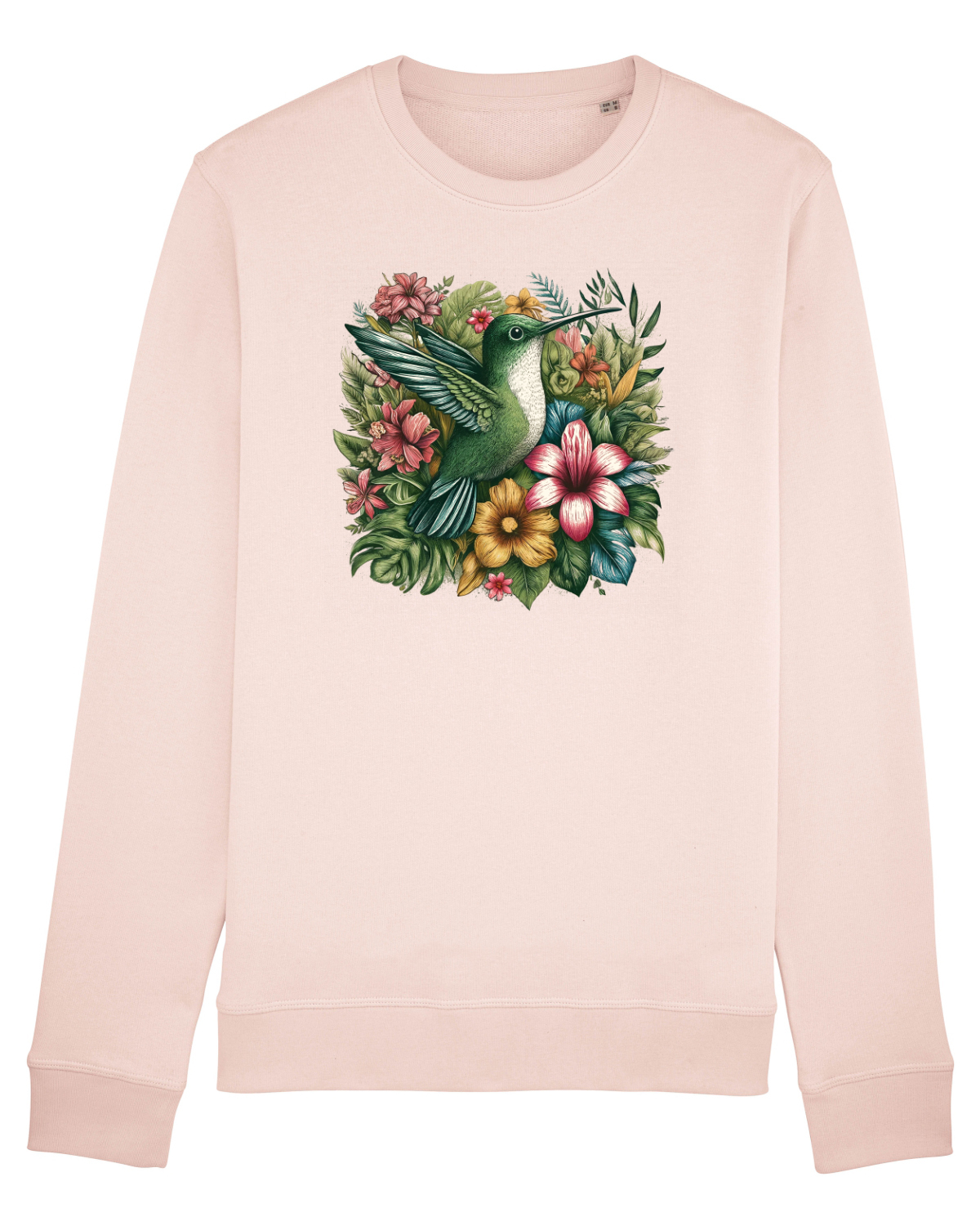 Bluză mânecă lungă Unisex Rise Candy Pink