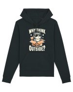 Outside the box - pisica cool Hanorac Unisex Drummer