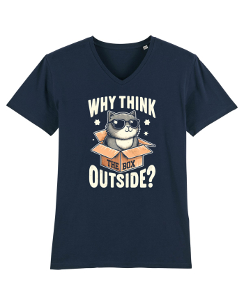 Outside the box - pisica cool French Navy