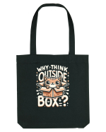 Outside the box - pisica cool 2 Sacoșă textilă