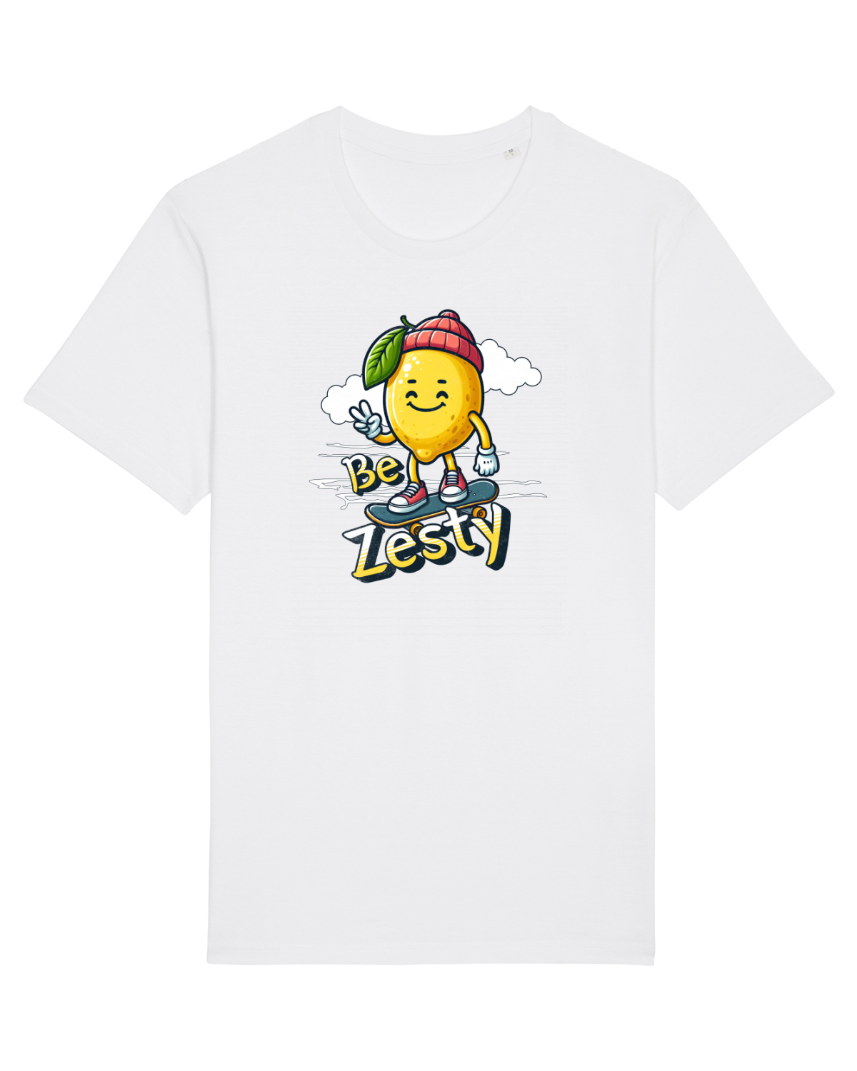 Tricou mânecă scurtă Unisex Rocker White