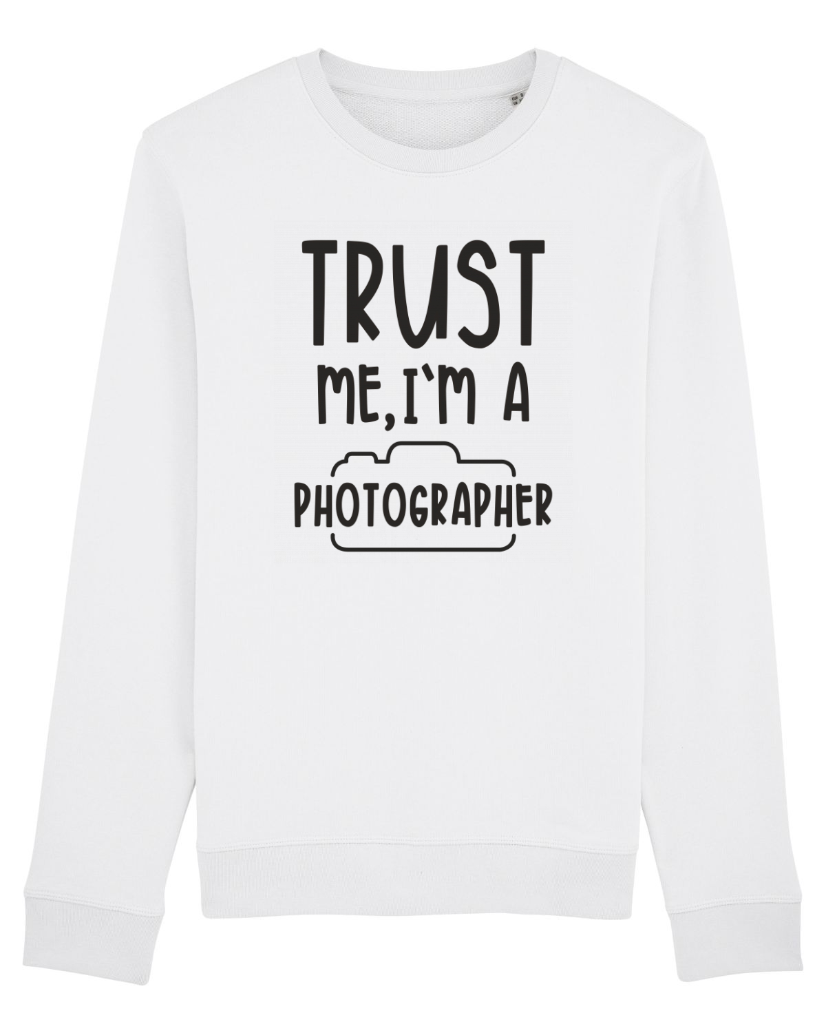Bluză mânecă lungă Unisex Rise White