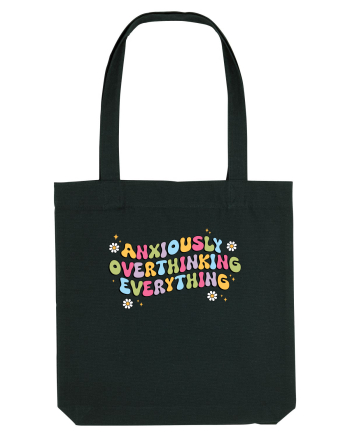 Anxiously Overthinking Everything Black