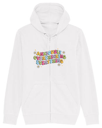 Anxiously Overthinking Everything White