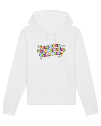 Anxiously Overthinking Everything White