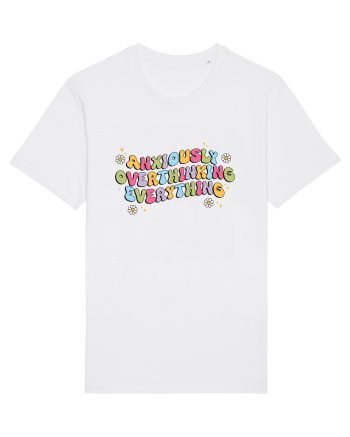 Anxiously Overthinking Everything White
