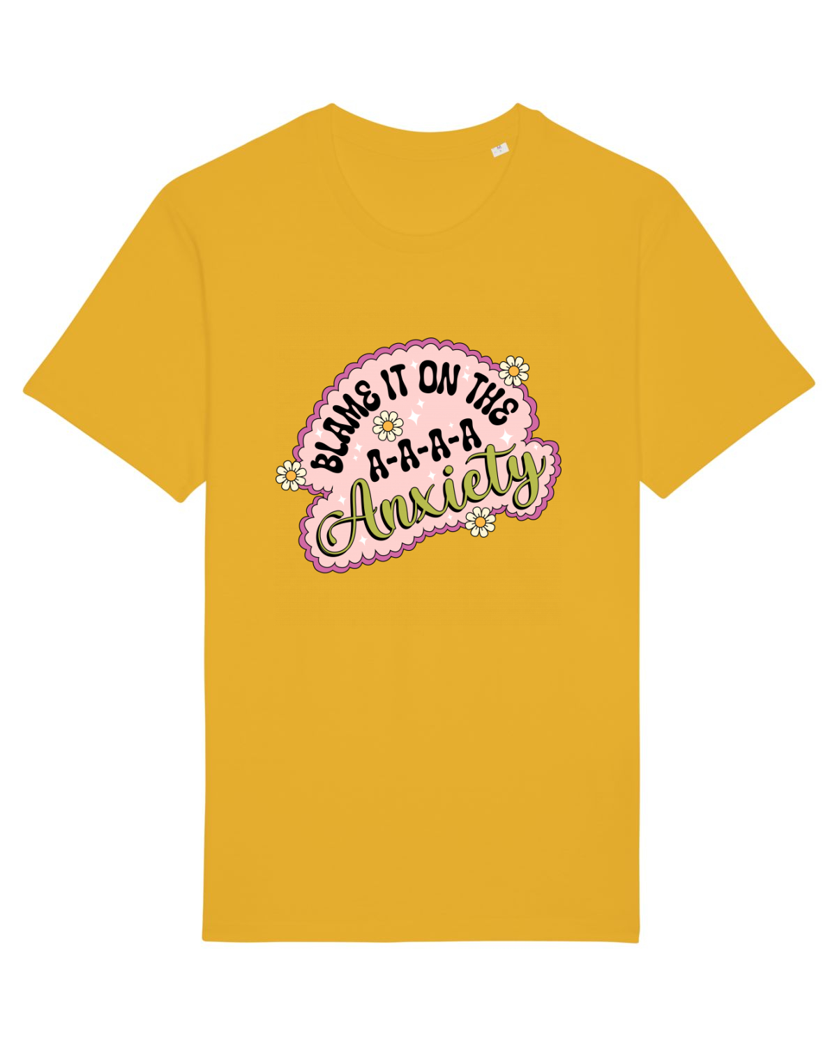 Tricou mânecă scurtă Unisex Rocker Spectra Yellow