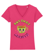 But First, Anxiety Tricou mânecă scurtă guler V Damă Evoker