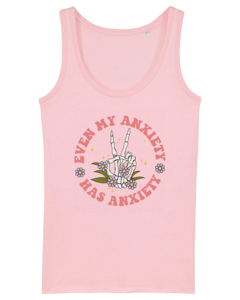 Even my Anxiety Has Anxiety, Skeleton Hand Cotton Pink