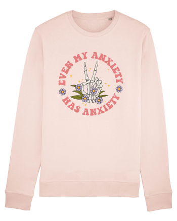 Even my Anxiety Has Anxiety, Skeleton Hand Candy Pink