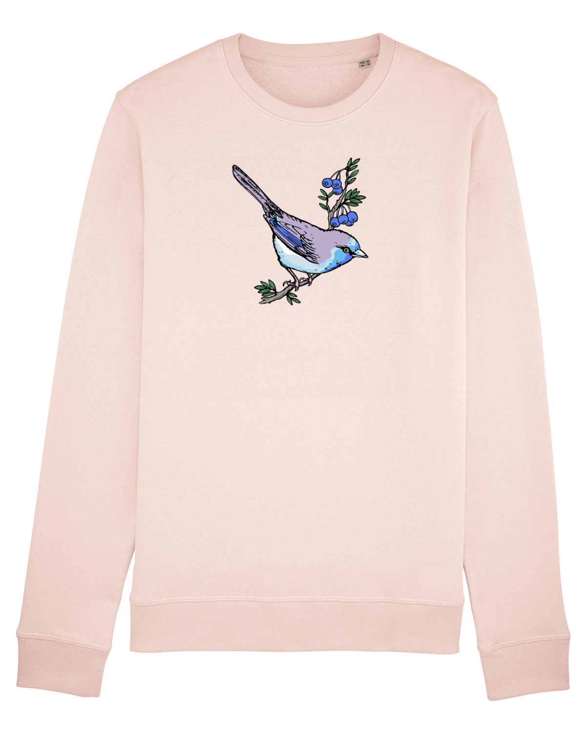 Bluză mânecă lungă Unisex Rise Candy Pink