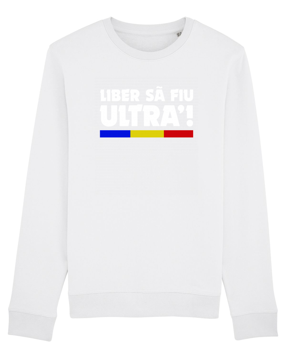 Bluză mânecă lungă Unisex Rise White