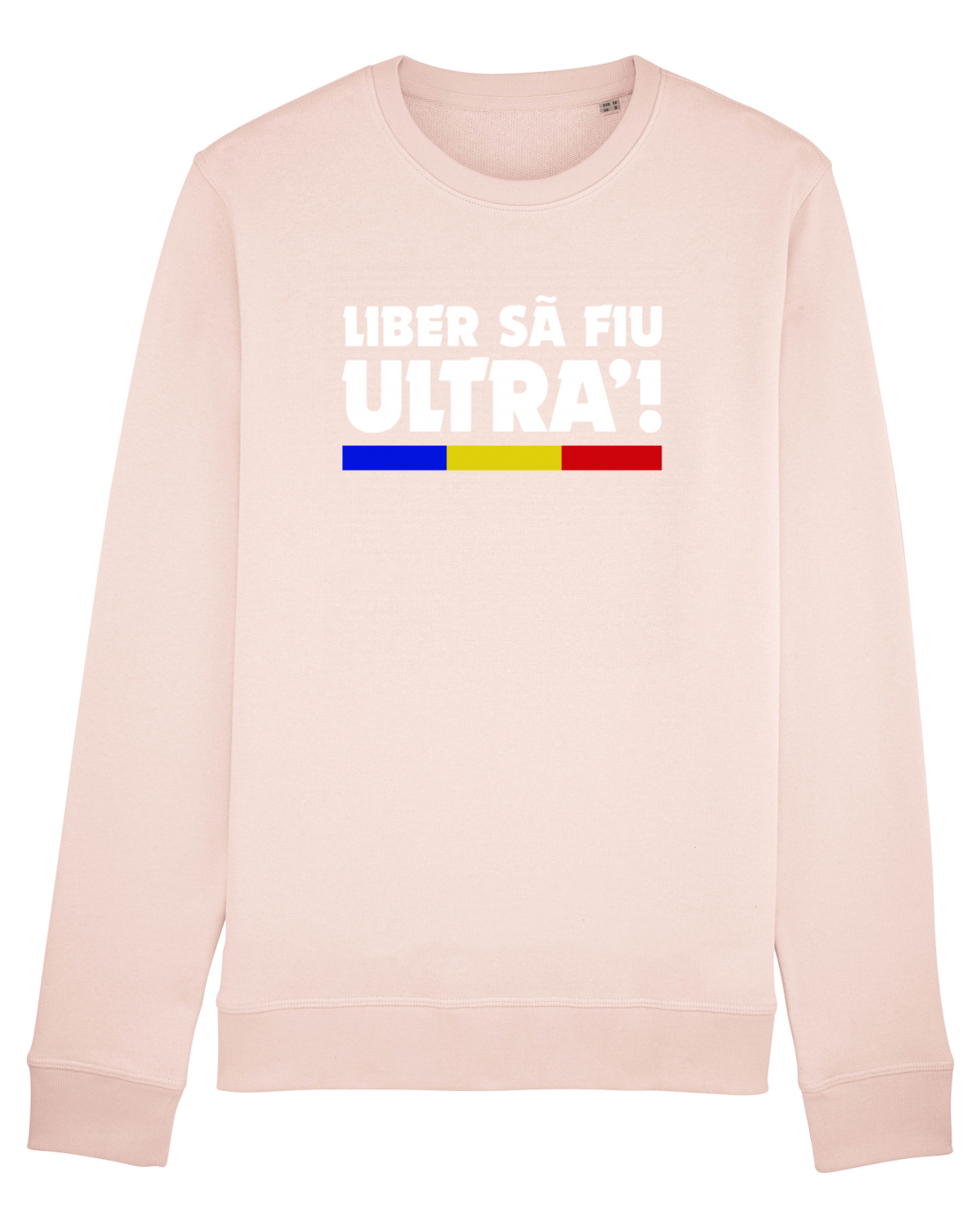Bluză mânecă lungă Unisex Rise Candy Pink