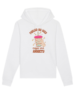 Fueled By Iced Coffee And Anxiety Hanorac Unisex Drummer