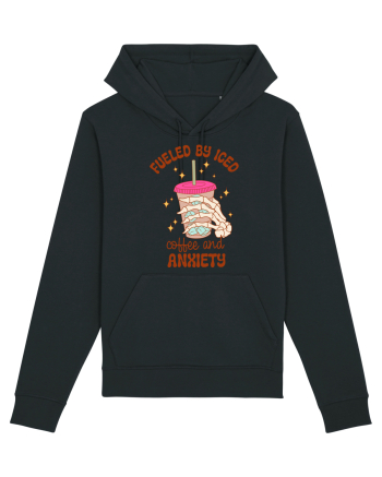 Fueled By Iced Coffee And Anxiety Black