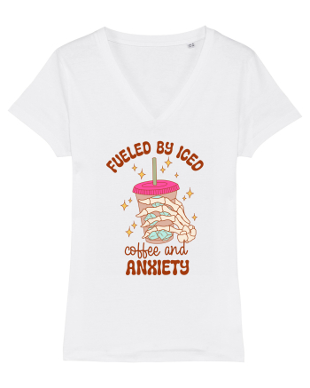 Fueled By Iced Coffee And Anxiety White