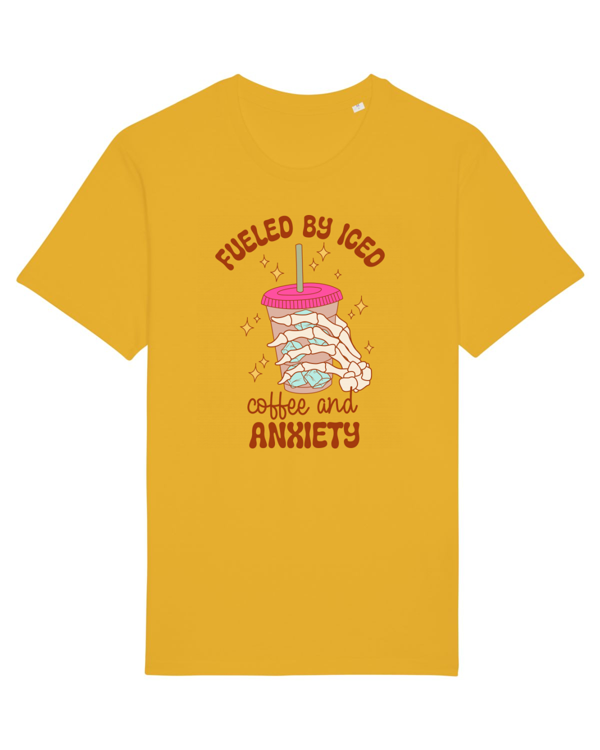 Tricou mânecă scurtă Unisex Rocker Spectra Yellow