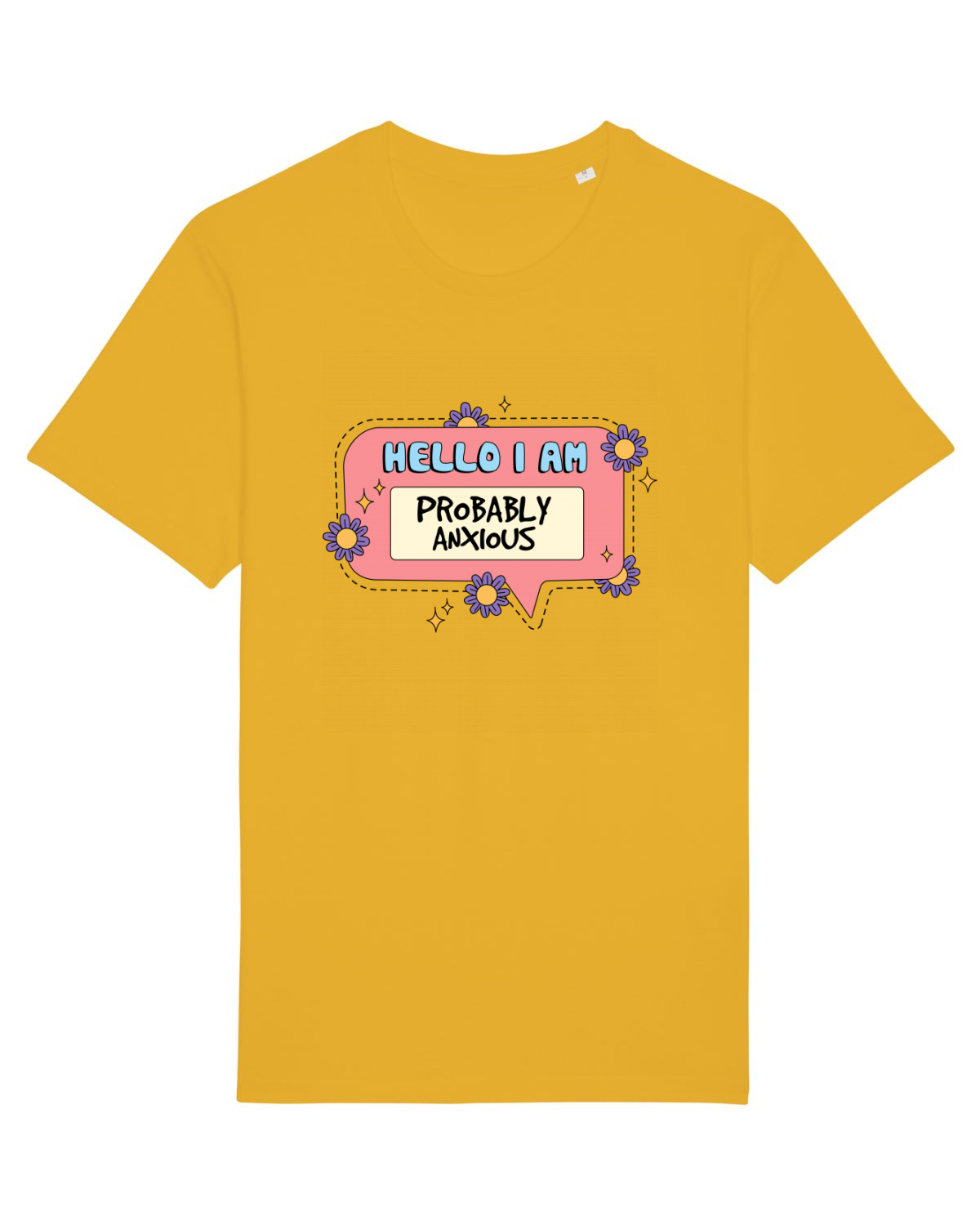 Tricou mânecă scurtă Unisex Rocker Spectra Yellow