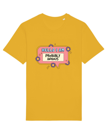 Hello I Am Probably Anxious Spectra Yellow