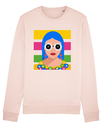 I believe in red lipstick Bluză mânecă lungă Unisex Rise
