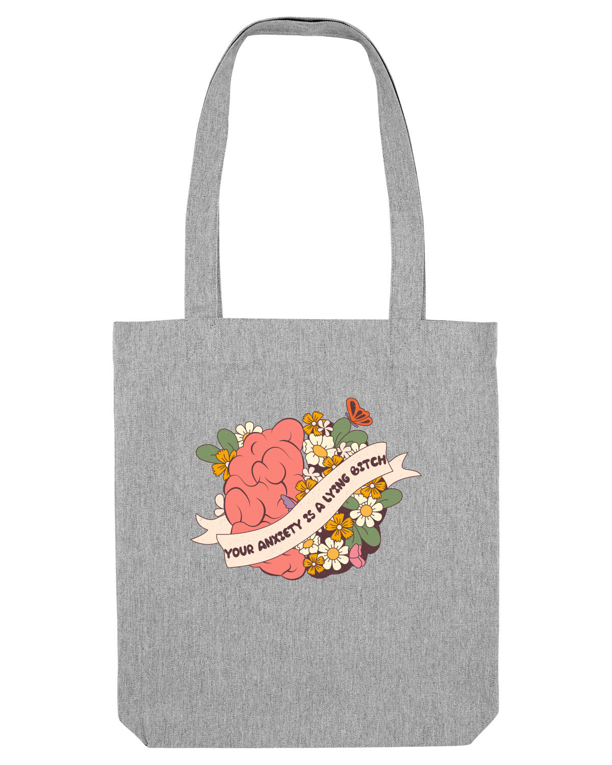 Sacoșă textilă Heather Grey