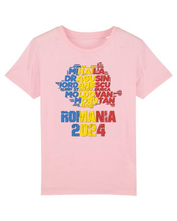 Suporter Romania - Echipa nationala Euro 2024 v2 shadow Cotton Pink