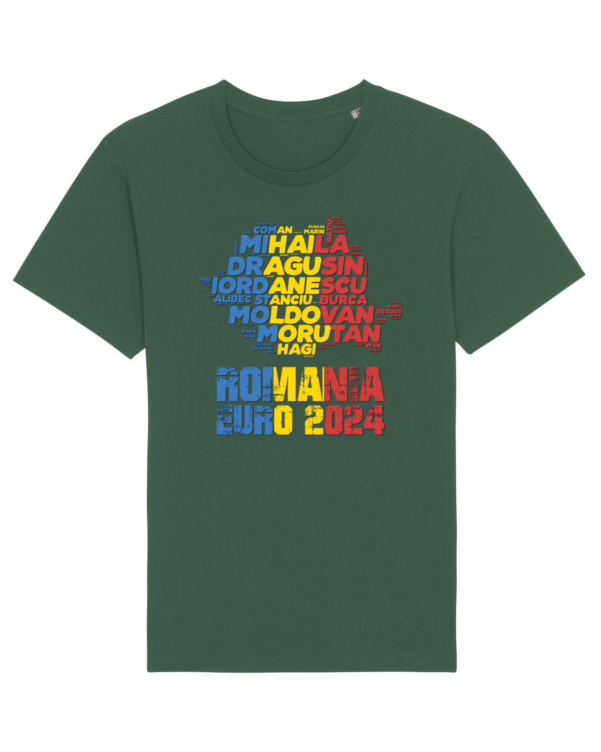 Tricou mânecă scurtă Unisex Rocker Bottle Green