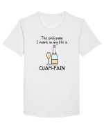 CHAM PAIN Tricou mânecă scurtă guler larg Bărbat Skater