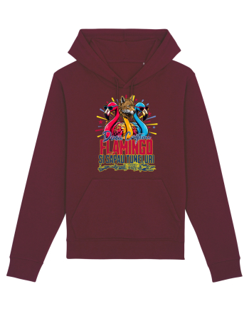 Dacii Cresteau Flamingo Si Sapau Tuneluri. Se stie! Burgundy