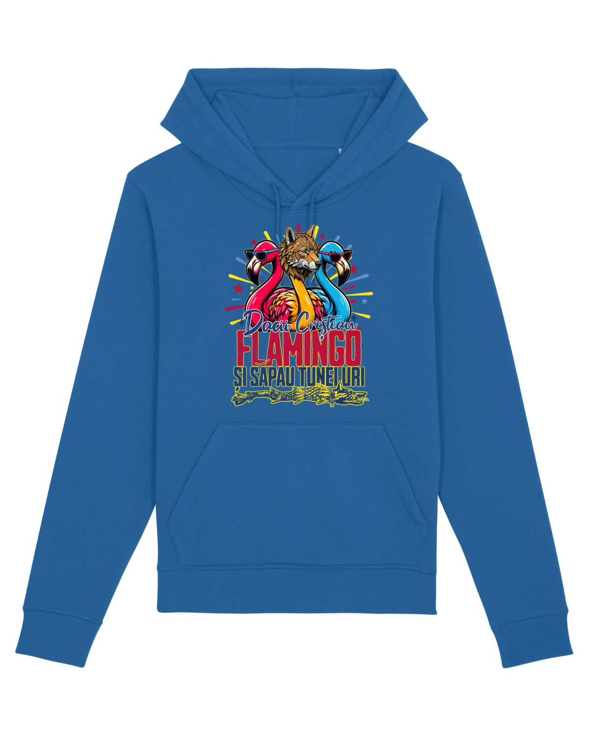 Hanorac Unisex Drummer Royal Blue