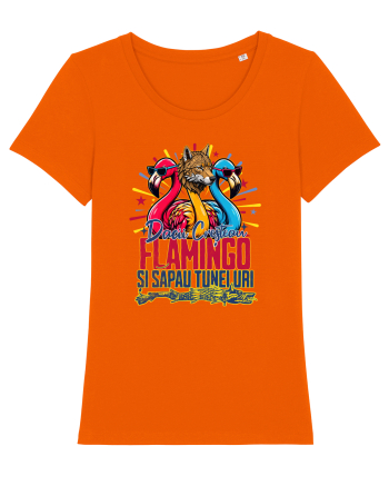 Dacii Cresteau Flamingo Si Sapau Tuneluri. Se stie! Bright Orange