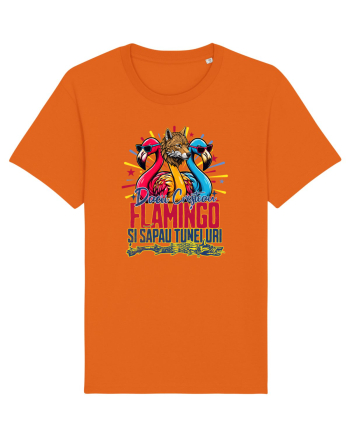 Dacii Cresteau Flamingo Si Sapau Tuneluri. Se stie! Bright Orange
