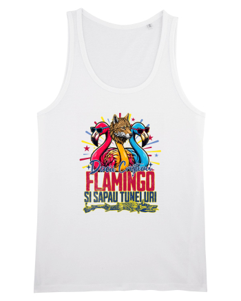 Dacii Cresteau Flamingo Si Sapau Tuneluri. Se stie! White
