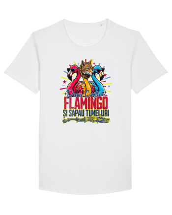 Dacii Cresteau Flamingo Si Sapau Tuneluri. Se stie! White