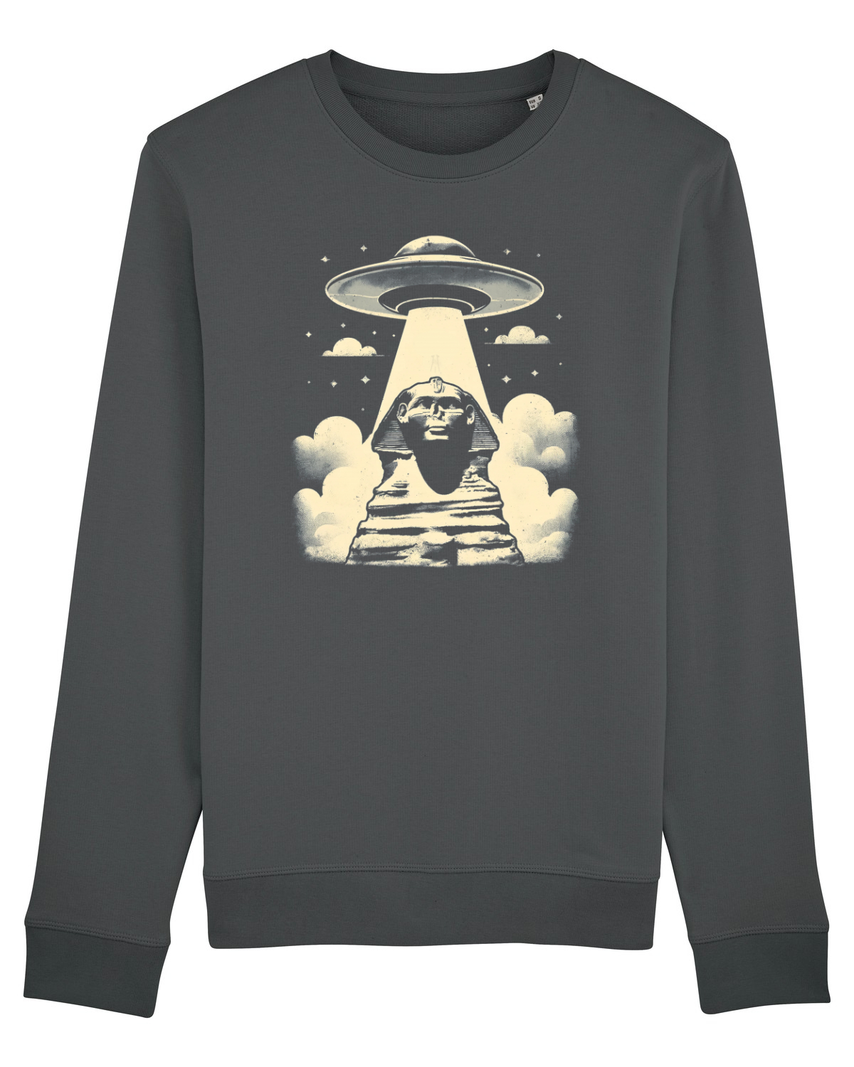 Bluză mânecă lungă Unisex Rise Anthracite