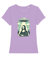 Mona Encounter Tricou mânecă scurtă guler larg fitted Damă Expresser