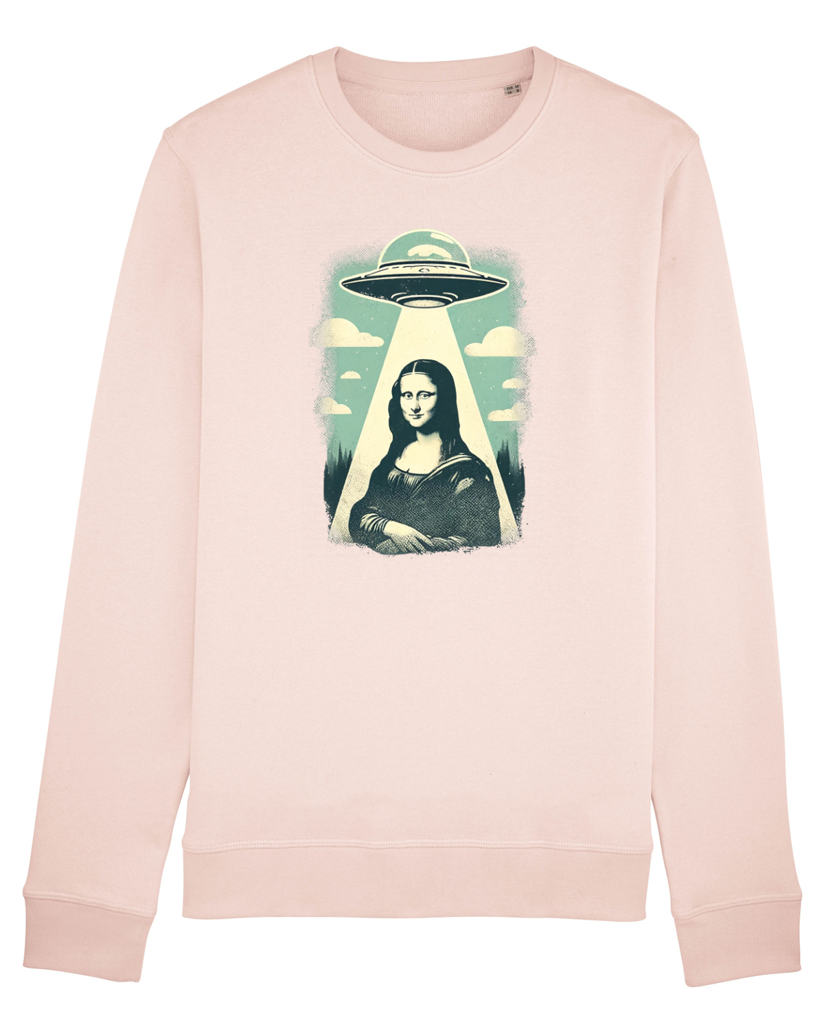Bluză mânecă lungă Unisex Rise Candy Pink