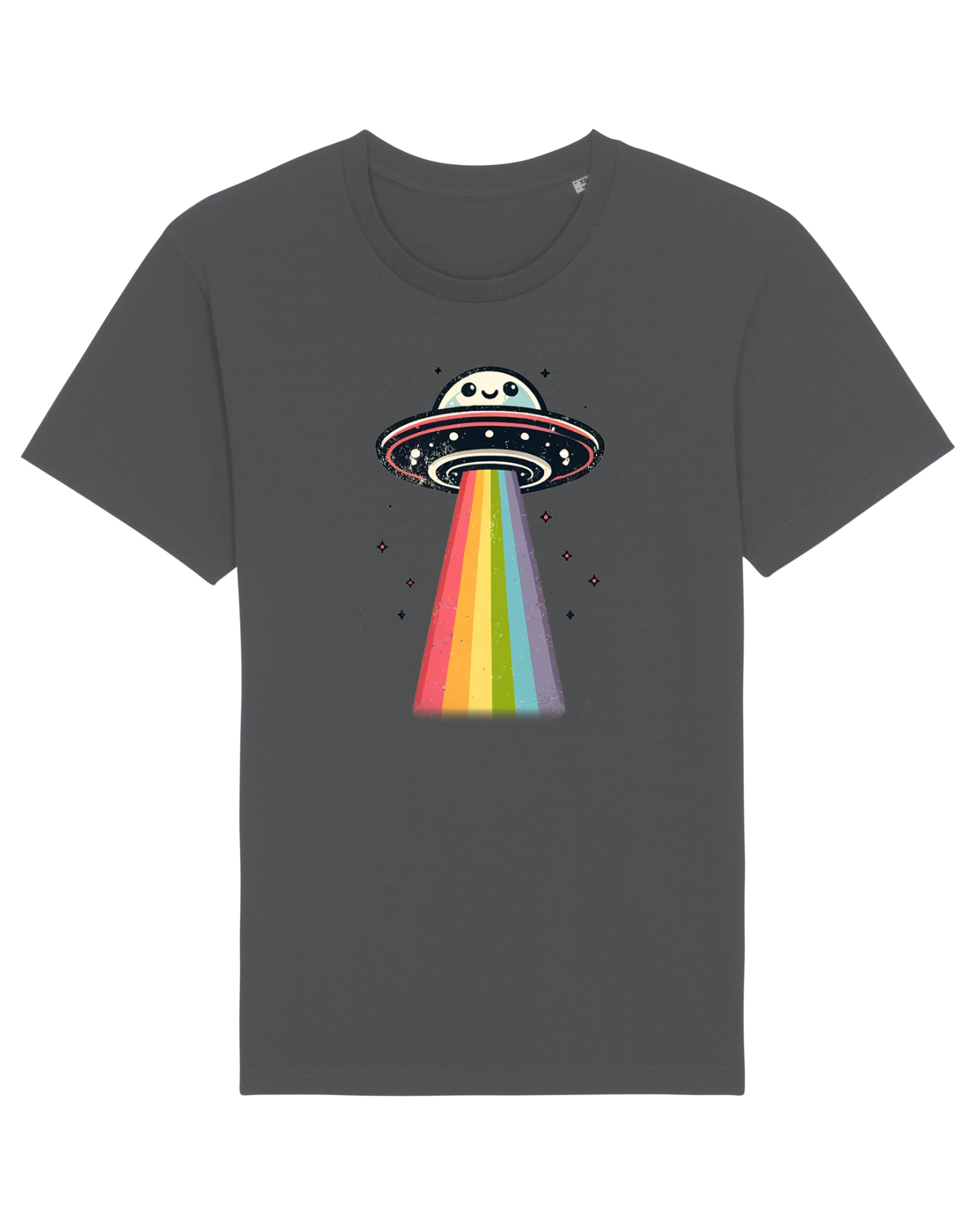 Tricou mânecă scurtă Unisex Rocker Anthracite