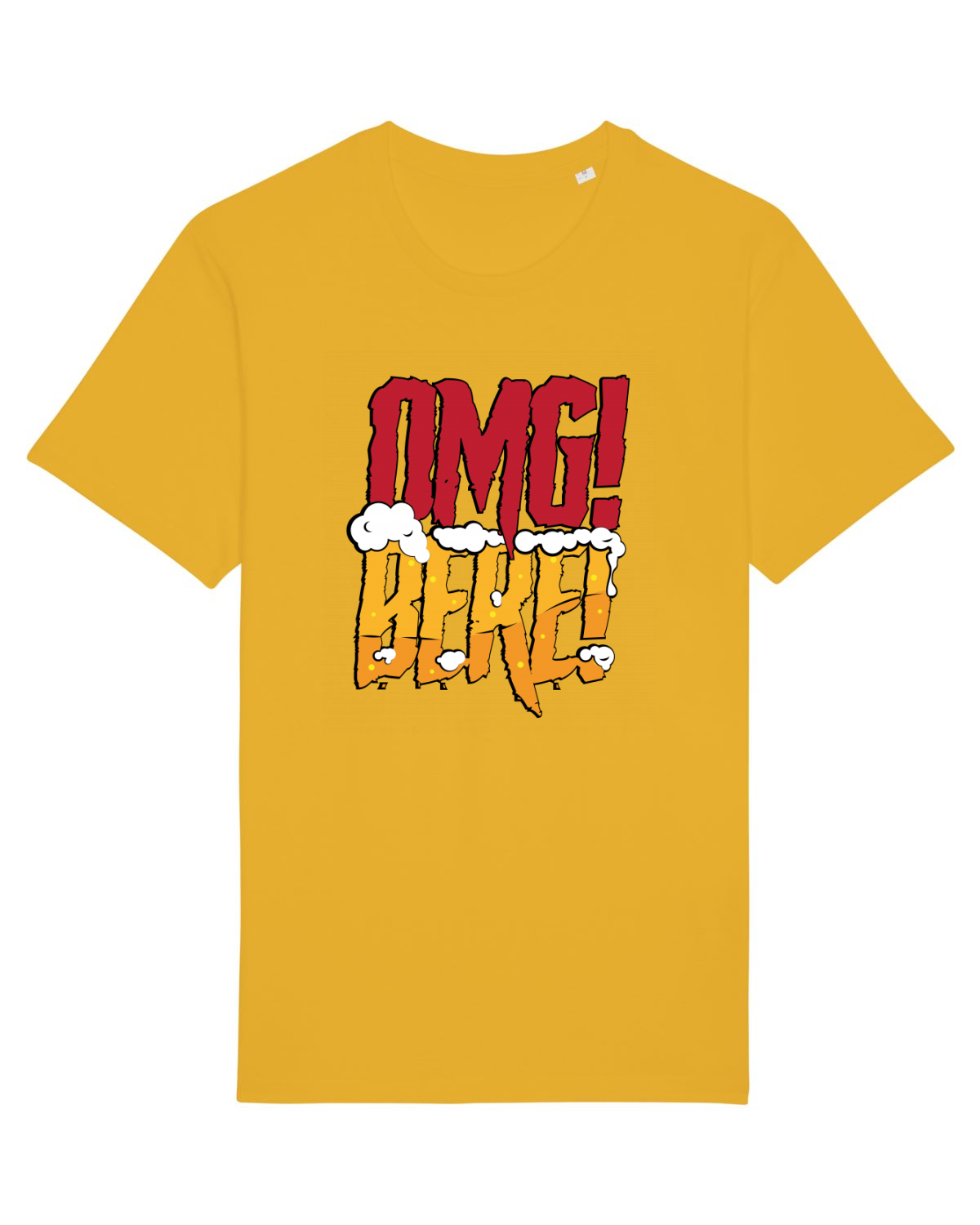 Tricou mânecă scurtă Unisex Rocker Spectra Yellow