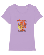Better kisser Tricou mânecă scurtă guler larg fitted Damă Expresser