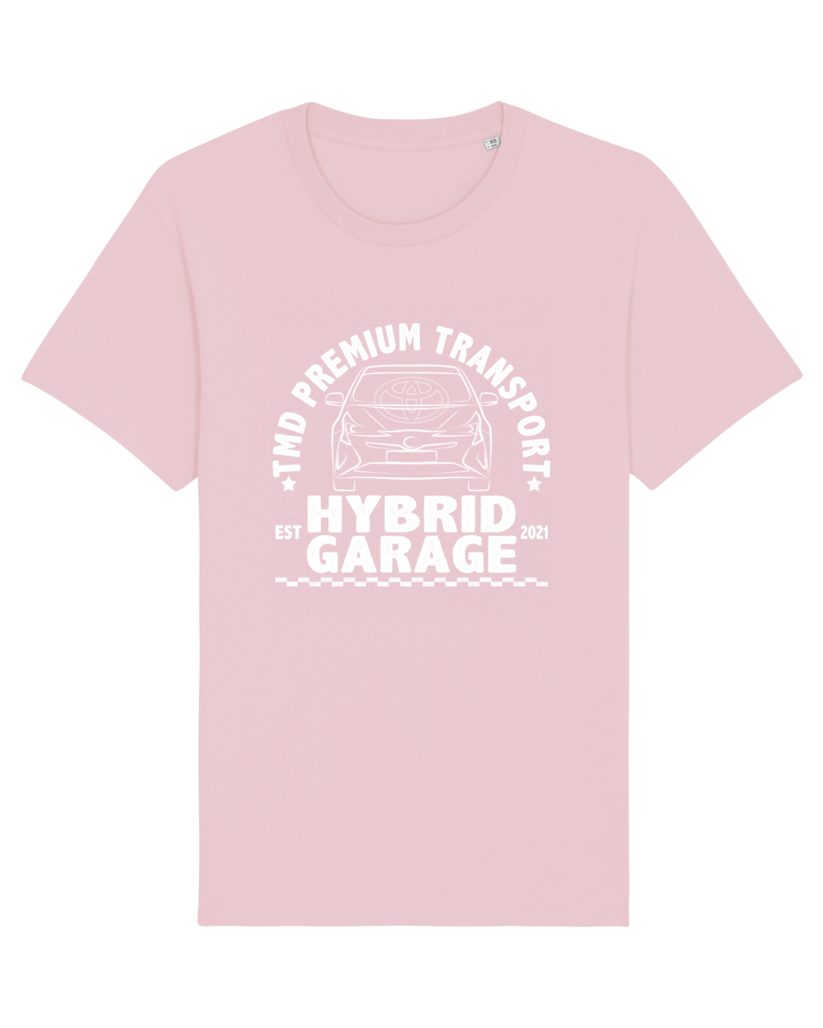 Tricou mânecă scurtă Unisex Rocker Cotton Pink