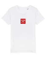 I'm silently correcting your grammar Tricou mânecă scurtă  Copii Mini Creator