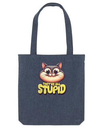 Pisica inteligenta. Toti sunt prosti Midnight Blue