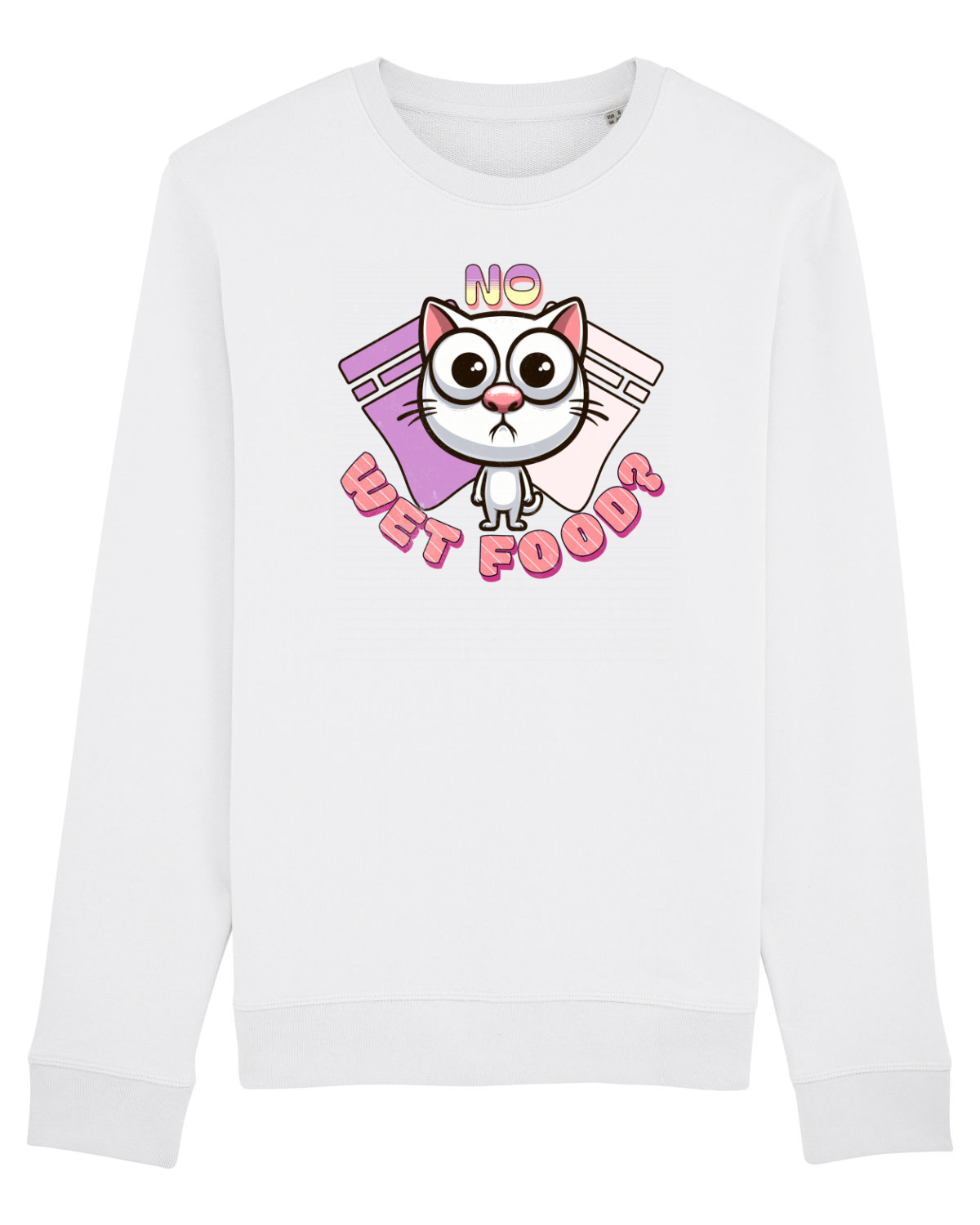 Bluză mânecă lungă Unisex Rise White