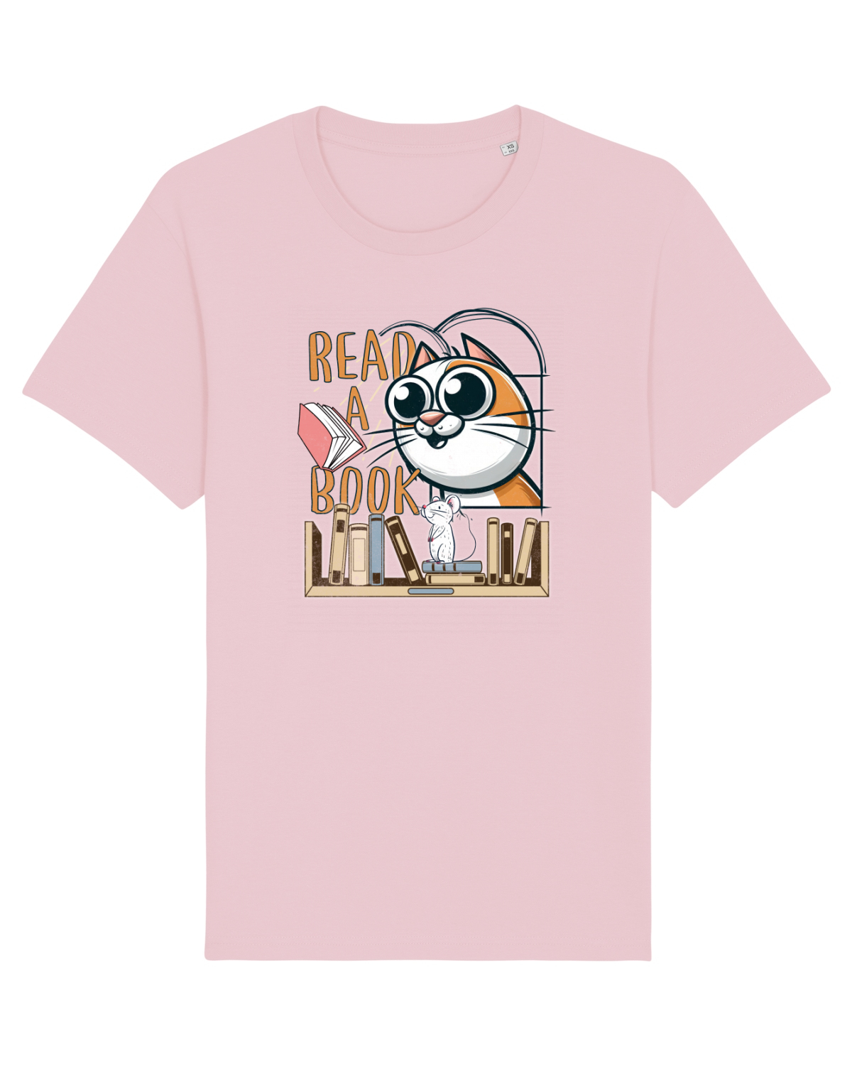 Tricou mânecă scurtă Unisex Rocker Cotton Pink