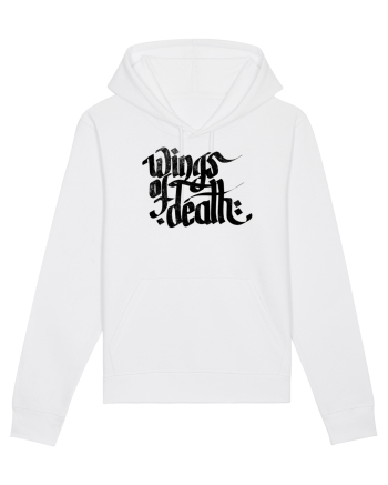 Wings of Death - grunge black White