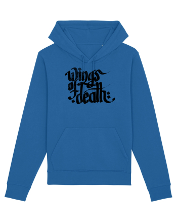 Wings of Death - grunge black Royal Blue